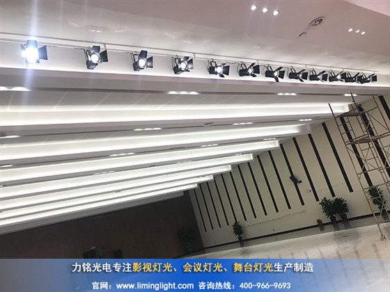 天津滨港电镀产业基地高清会议室面光