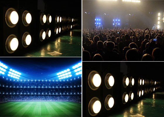 舞台LED观众灯效果
