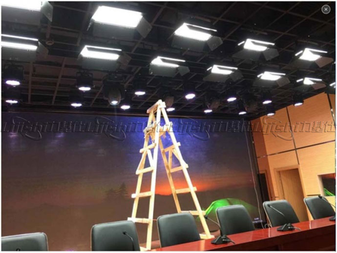 郑州电网会议室LED影视平板柔光灯工程案例