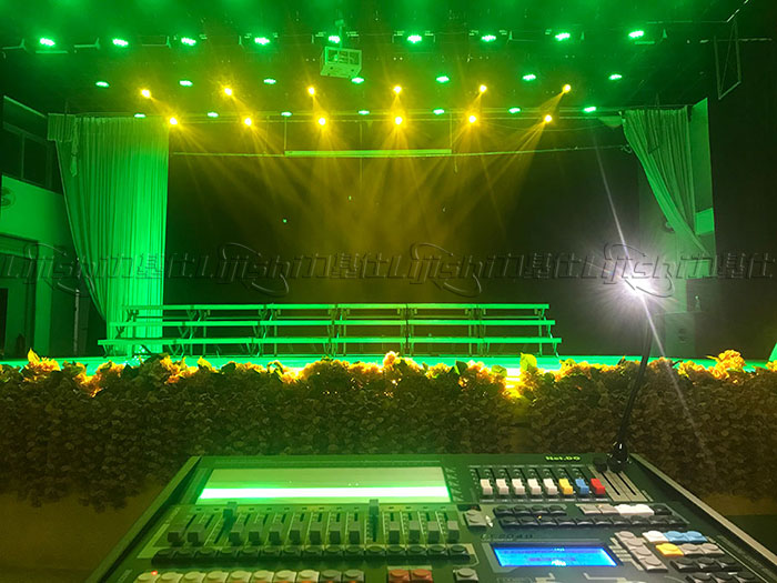 韩山师范学院音乐系排练厅舞台灯光配置