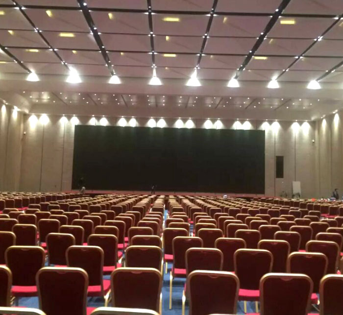 鼎湖剧院LED影视螺纹透镜聚光灯工程案例