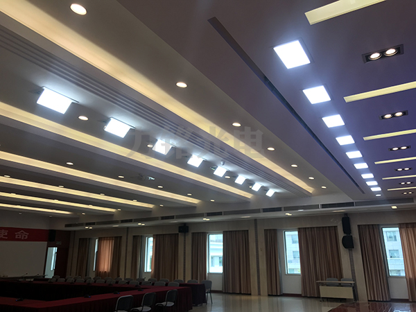 中国人民银行嘉兴市中心支行会议室灯光工程竣工