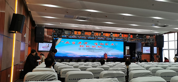 北京通州运河小学会议室灯光工程案例详情